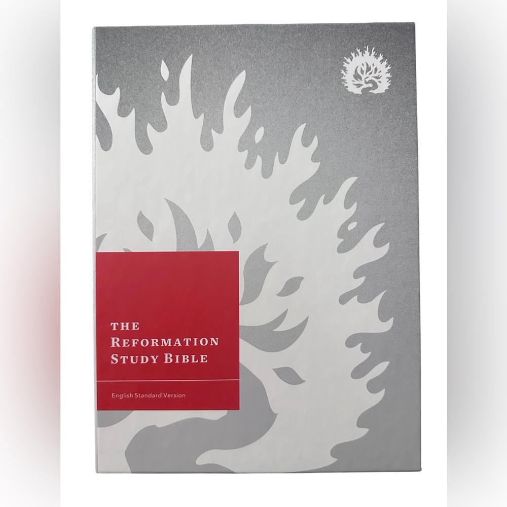 The Reformation Study Bible - ESV, Silver & Red Cover
